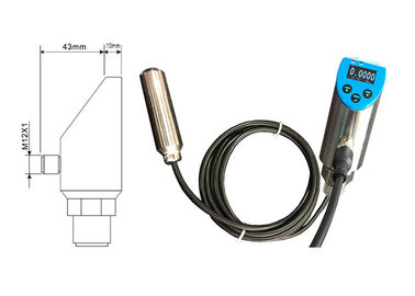 OLED Electronic Digital Level Switch Water Indicator For Hydraulic Fluid