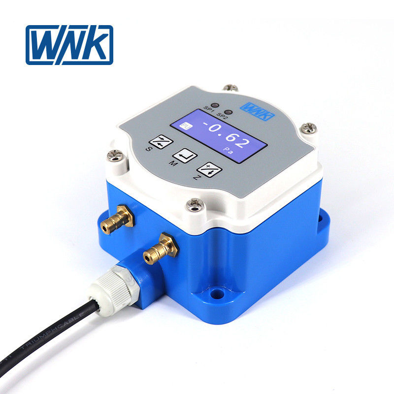 Υψηλή ακρίβειας 4-20ma 0-10v RS485 συσκευή αποστολής σημάτων πίεσης DP διαφορική για τον αέρα