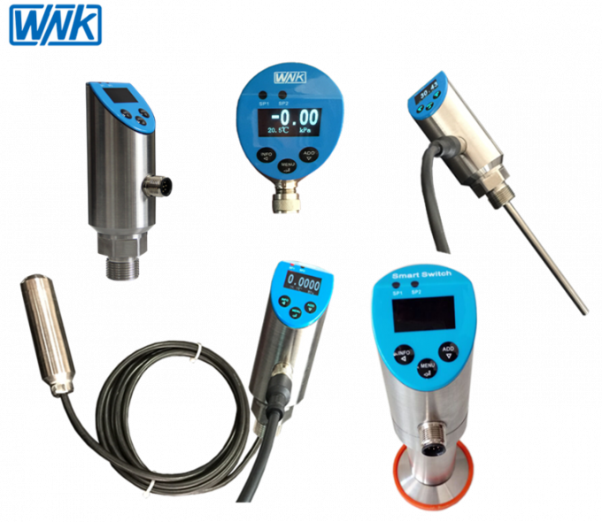 Ηλεκτρονικός αυτόματος βιομηχανικός διακόπτης ελέγχου πίεσης νερού αέρα για το υγρό 2